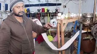 How to make Viral Fabric Pony Band | Hair pony band making in local factory