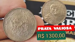 MOEDA 2000 R&Eacute;IS 1932 VICENTINA &Eacute; RARAZ ,VALORES ATUALIZADOS 2025.