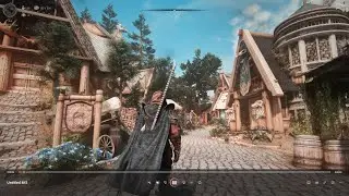Skyrim modded 4K and testing RSR Upscaling 1440P to 4K on AMD 7900XTX.