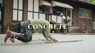 A high-quality concrete job