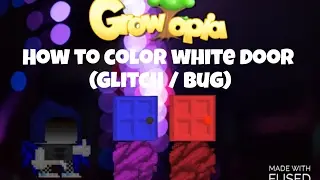 How to paint white door | Growtopia