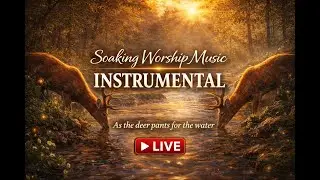 Calm & Relaxing Christian Instrumental Music Live - Peaceful Piano & Guitar Worship Music