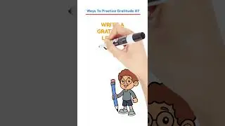 Ways To Practice Gratitude #7 Write A Gratitude Letter-Gratitude For Kids-Teens #gratitude #grateful