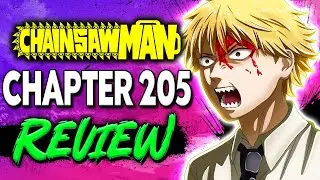Chainsaw Man VS Falling Devil Begins - Chainsaw Man Chapter 205 Review