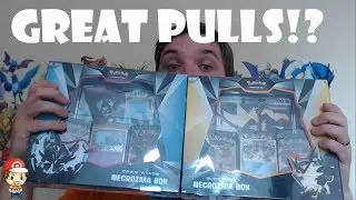 Do Pokemon Necrozma Boxes Have Great Pullz!? (New Product Opening)