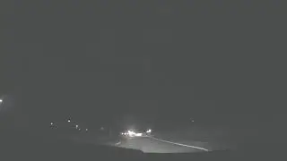 VA Route 7 west from U.S. 15 Business to VA Route 9 powerlines (night