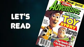 Let's Read Disney Adventures Ep 8: Toy Story Secrets