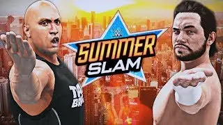 WWE 2K18 My Career Mode | SUMMERSLAM PROMO | Aaron Matthews vs The Rock