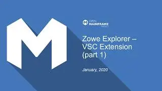 Getting Started with Zowe Explorer: Part 1