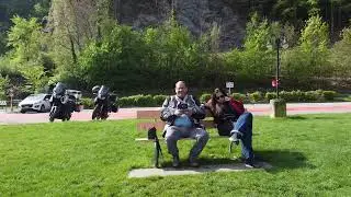 Svizzera Lago di Thun con la mia super nipotina aprile 2022 #news #thunersee #moto #gs #new #travel