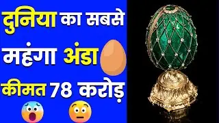दुनिया का सबसे महंगा अंडा | Most Expensive Eggs In The World | Factss | #shorts #ashortaday