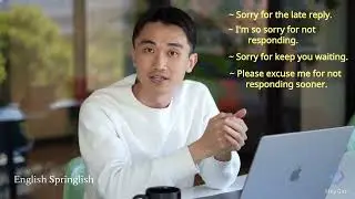 Sorry for the late reply - Извинения за задержку с ответом  #learningenglish