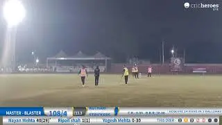 KOTHARI STRICKERS vs MASTER - BLASTER live cricket match | KALPVRUKSH PREMIER LEAGUE SEASON 7 live -