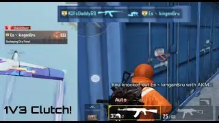 I killed ES- KINGANBRU and SQUAD alone | 1V3 Clutch | PUBG MOBILE | ONE PLUS 6 OP|S10 GAMEPLAY