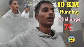 First 10KM Run Completed 🏁 | 7&deg;C Cold Weather | Morning Vlog 