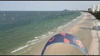 Fly with me over the Kites on Hua Hin Beach
