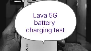 Lava Blaze 5G (#battery charging test result)