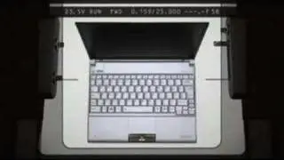 Toshiba Portege R500 laptop advert
