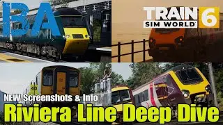 НОВЫЕ скриншоты и информация — Подробный обзор линии Ривьера — Новости — Train Sim World 6