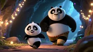 The Panda Tunnel Ride | Fun Animal Adventure Song for Kids | Nursery Rhymes in English