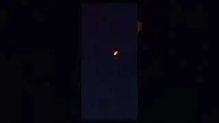 Strange object appears in the east coast of Mediterranean Sea.