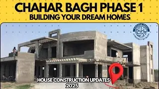 Chahar Bagh RUDA 2025 Update | House Construction Started! Full Site Visit | Wali Real Estate
