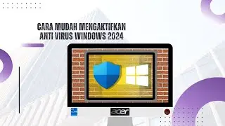 CARA MUDAH MENGAKTIFKAN ANTI VIRUS WINDOWS 2024 #tutorial #antivirus #windows #shorts #indonesia