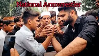 😱 crazy arm wrestling competition at stadium | arm wrestling | smart boyz