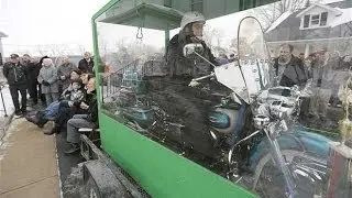 US man buried astride beloved Harley-Davidson motorcycle