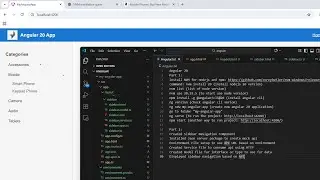 Angular 20 Project #Part2 - Create Navigation with HTTP API Service with JSON Server