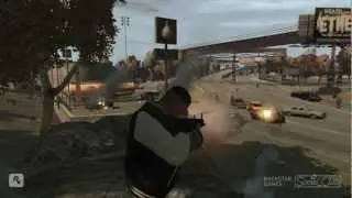 GTA4: sparatorie e esplosioni 1080p