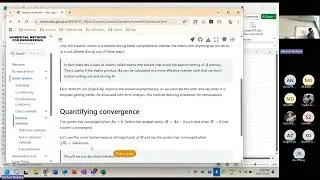 2025 Week 3 - Linear systems 2, iterative solvers