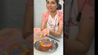 OMG😱 Neutral gel 🌈  से मस्त बनाया marble glaze और dairy milk cake साथ में try करो viral है भाई