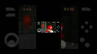 Esse sou eu na minha gameplay do super mario 64