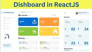 Responsive Admin Dashboard in ReactJS - CodeWithCodeing