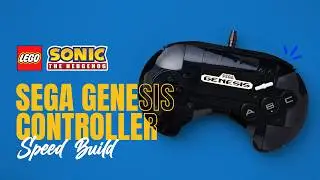 SEGA Genesis Controller | LEGO ASMR Speed Build!