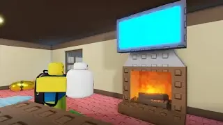 Need More Playtime - Flammable + Fireplace New Ending (Roblox)