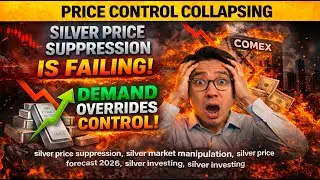 SILVER PRICE SUPPRESSION IS FAILING AS STRUCTURAL DEMAND OVERRIDES MARKET CONTROL