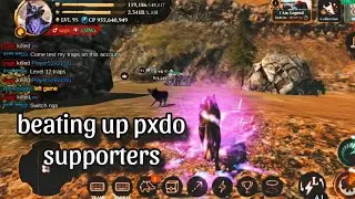Beating up pxdo supporters in PvP || The Wolf