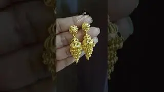 one gram gold Jhumkas #latest #trending cost @999