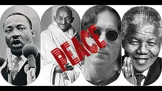 Los pacifistas mas grandes de la historia