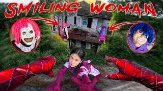 SPIDERMAN PARKOUR Vs SMILING WOMAN 2 | The Ruthless Chase Stole Her Life(Horror Story Short)Epic POV
