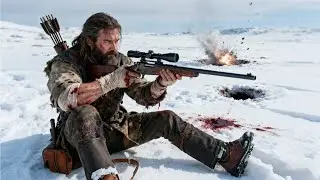 Elite Sniper Surrounded in Snow&mdash;Stays Completely Calm! #action #movie