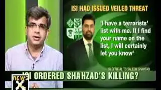 Pakistan terrorist agency ISI killed journalist Saleem Shahzad- US Intelligence