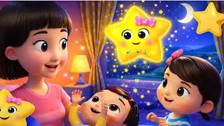🎨&bdquo;Twinkle Twinkle Little Star ⭐ Magiczna piosenka dla dzieci z jasną animacją!&rdquo;🥳💥