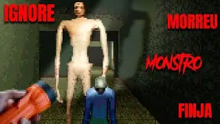 Esse jogo te obriga a fingir que o monstro N&Atilde;O EXISTE!!! - Pretend it's not there
