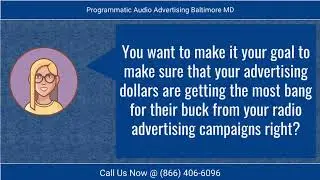 Programmatic Audio Advertising Baltimore MD