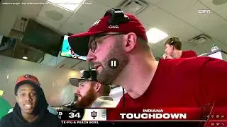 Hello National Champs!! | Indiana Hosiers VS Oregon Ducks Reaction!!  #cfb  #viral #nfl