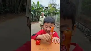Дедушкины конфеты больше моих 🤯