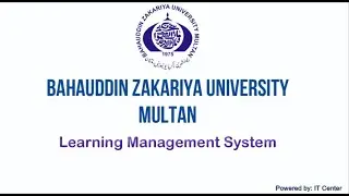 02. Focal Person Program Addition |Learning Management System BZU Multan